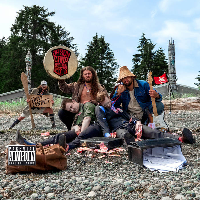 JASON CAMP AND THE POSERS - FIRST CONTACT album artwork