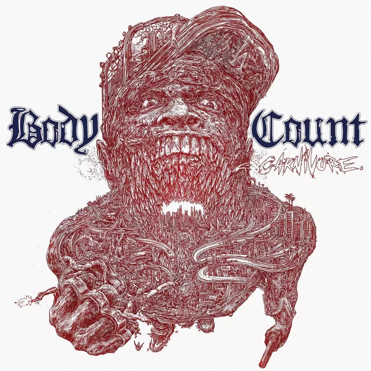 BODY COUNT - CARNIVORE ALBUM ARTWORK