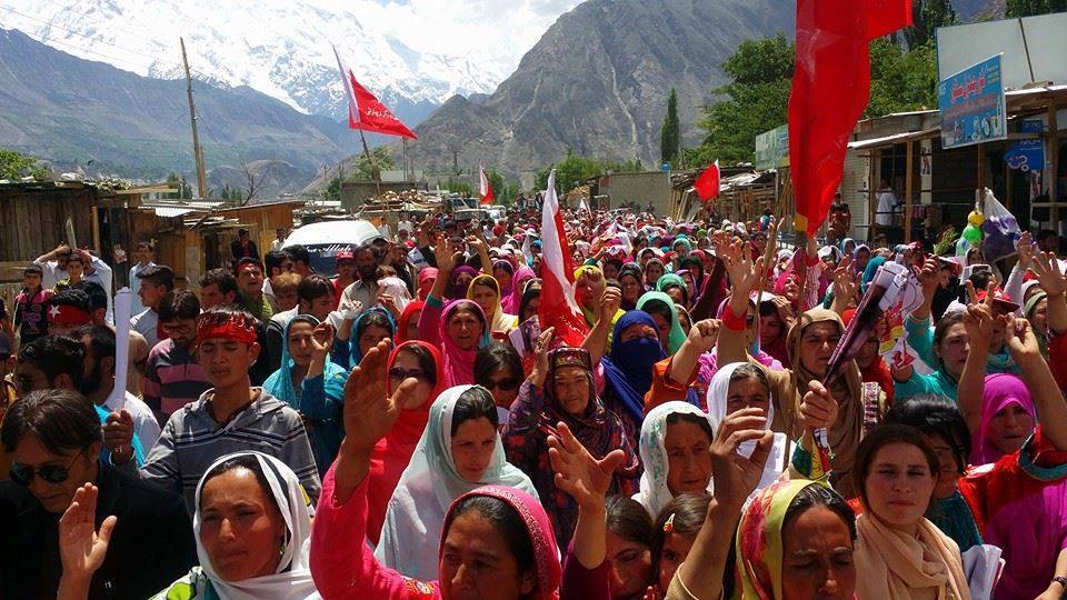 Baba Jan supporters.