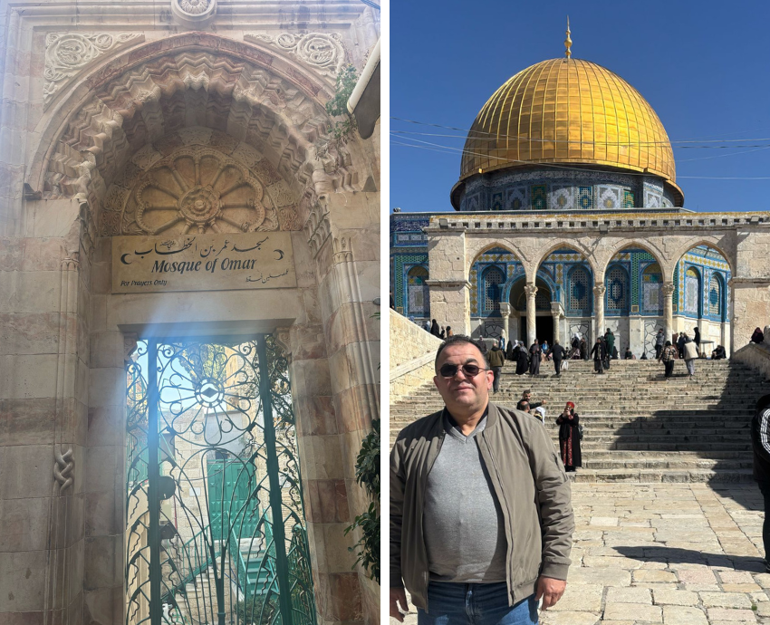 Al Aqsa Mosque and Omar Mosques