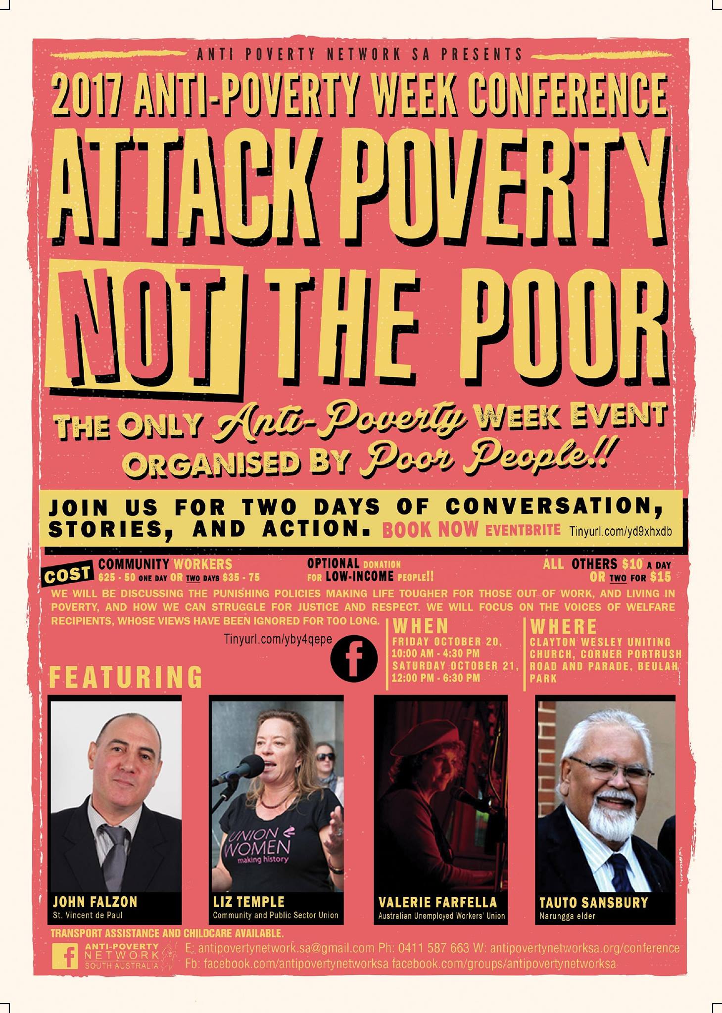 Attack Poverty, Not the Poor - Anti-Poverty Week Conference | Green Left