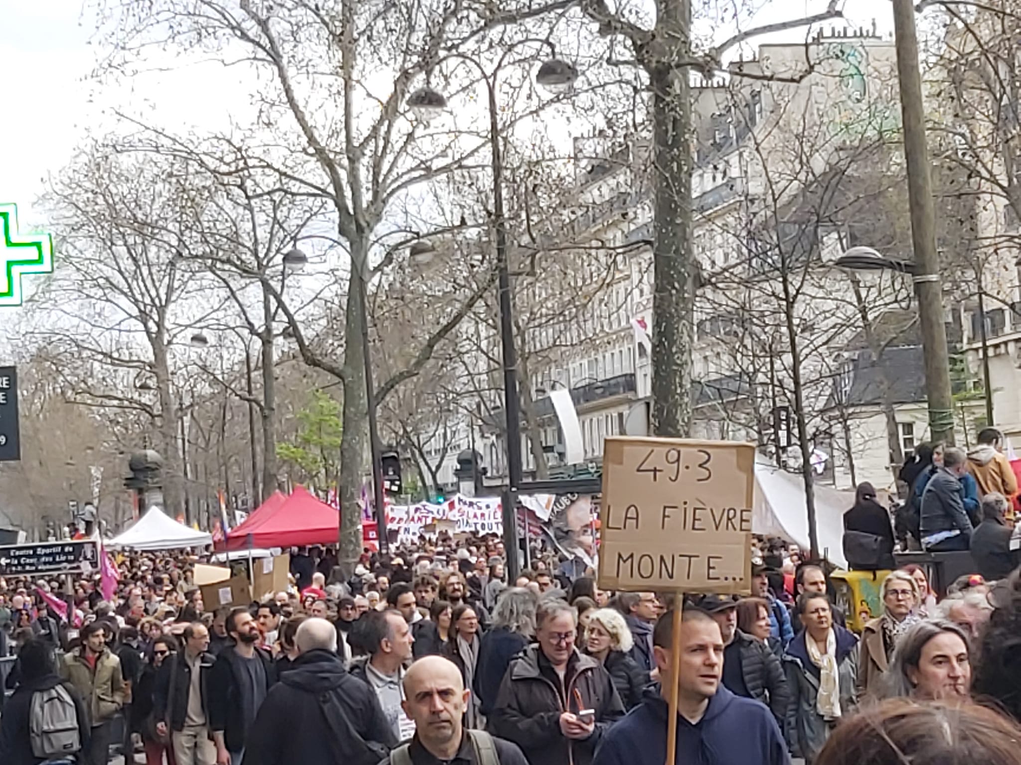 Protest in France