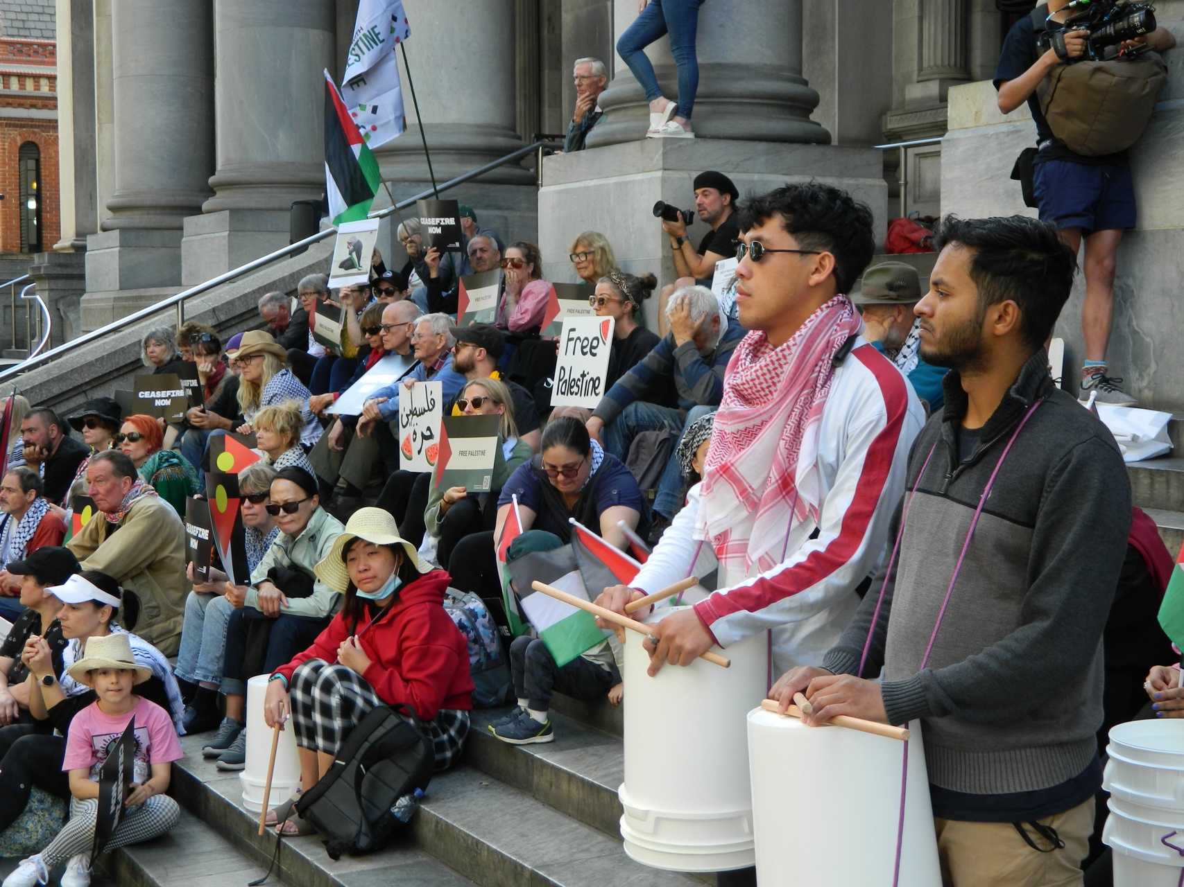 More from the Kaurna Yerta/Adelaide rally, April 7