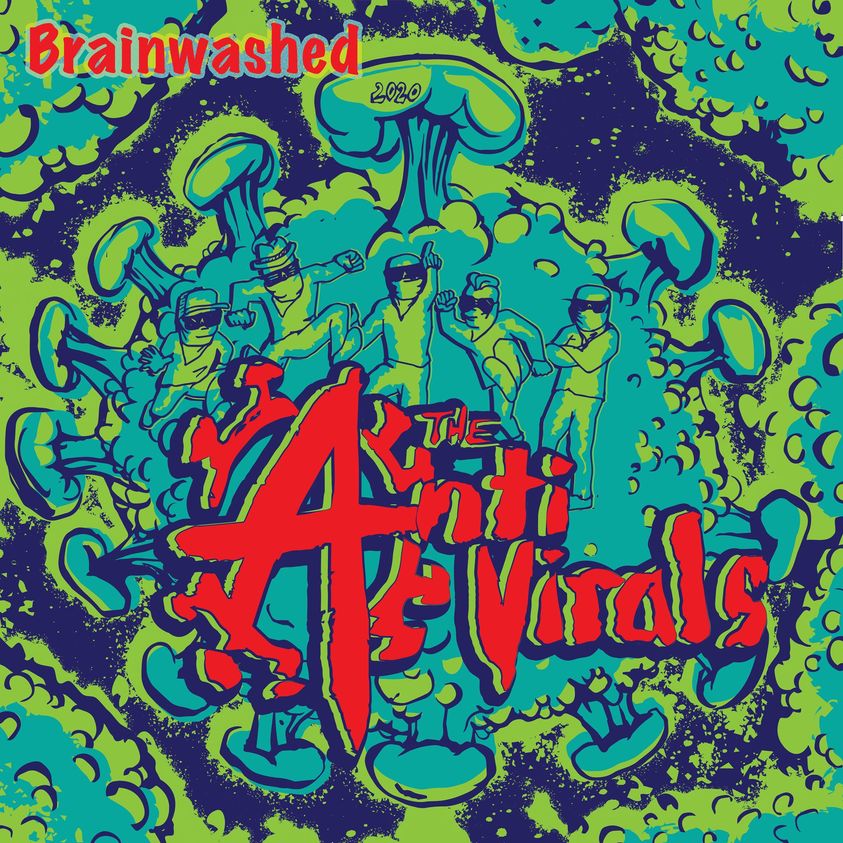 THE ANTI VIRALS - BRAINWASHED album artwork