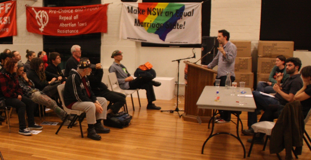 Antony Loewenstein speaking Antony Loewenstein speaking