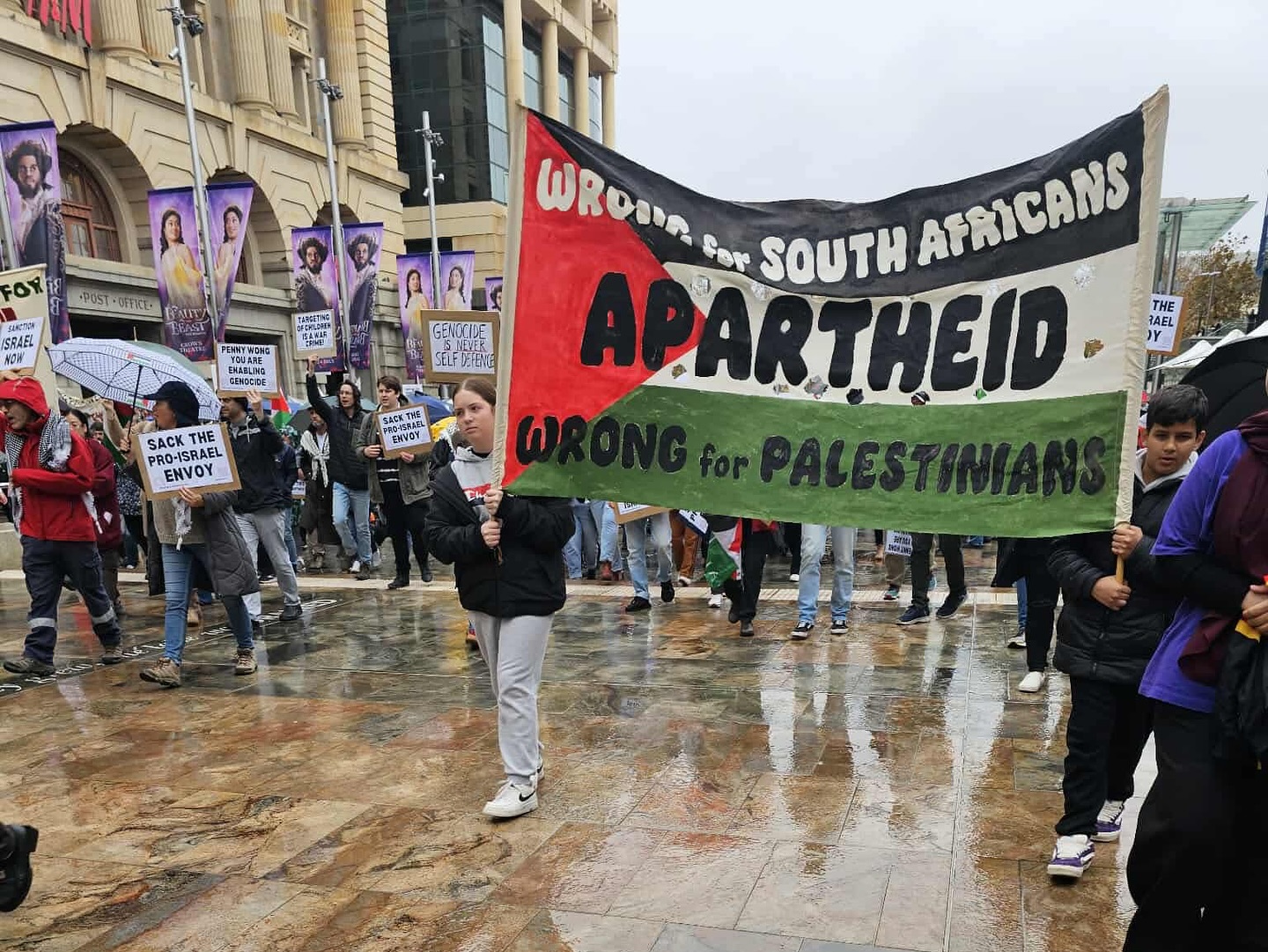 Apartheid: wrong in South Africa, wrong in Palestine, Boorloo/Perth, August 2