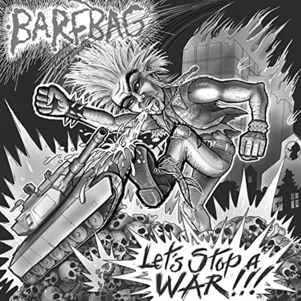 BARFBAG - LET'S STOP A WAR album artwork