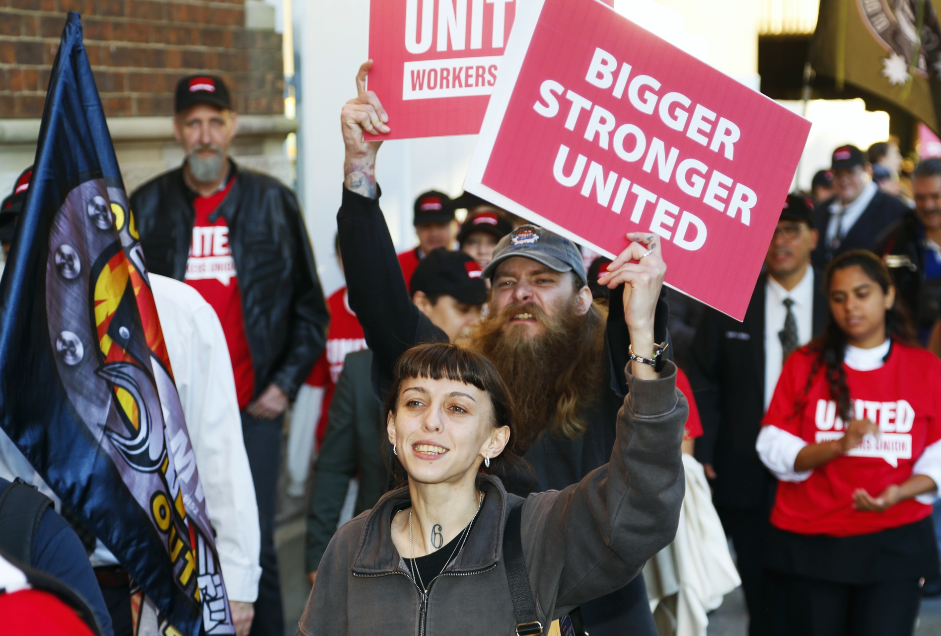 Bigger, stronger, united Bigger, stronger, united