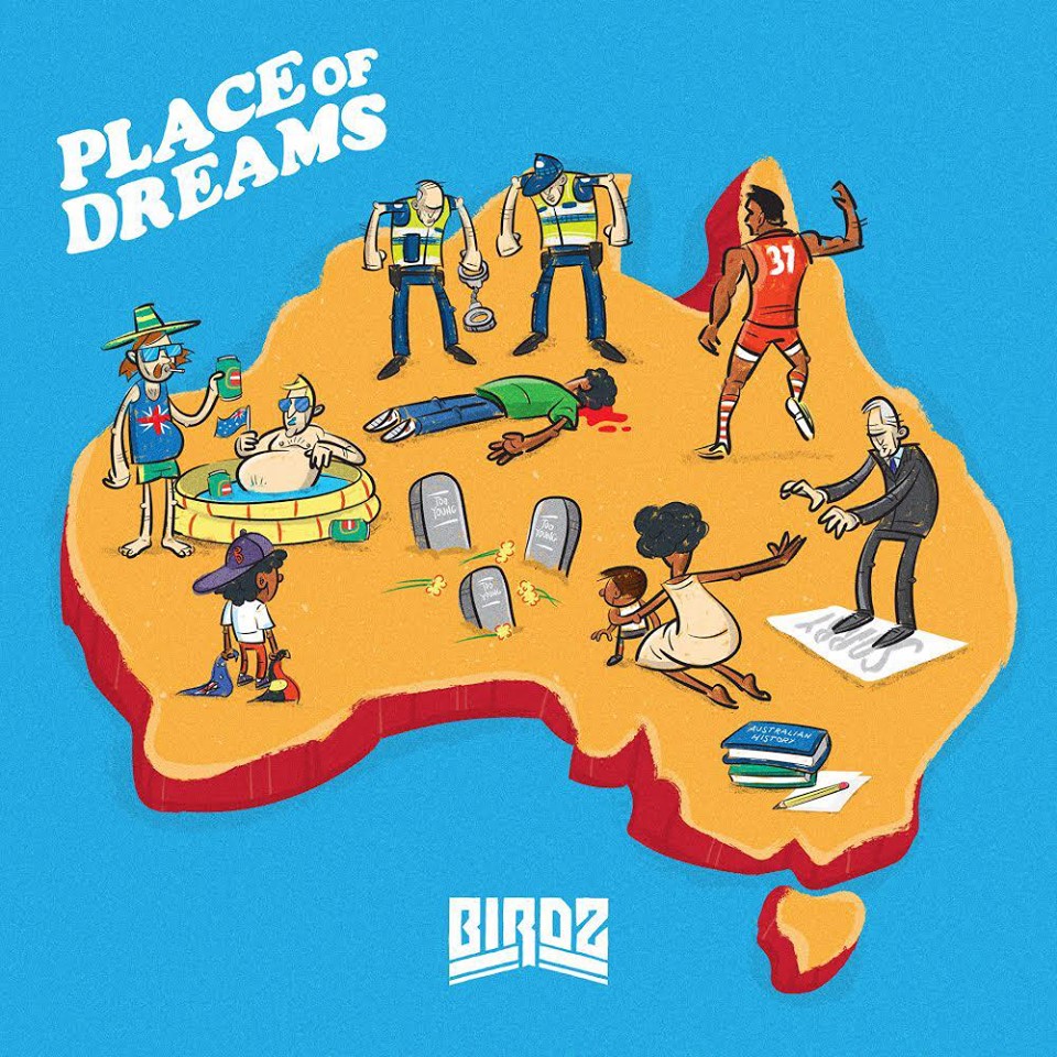 BIRDZ - PLACE OF DREAMS ALBUM ARTWORK