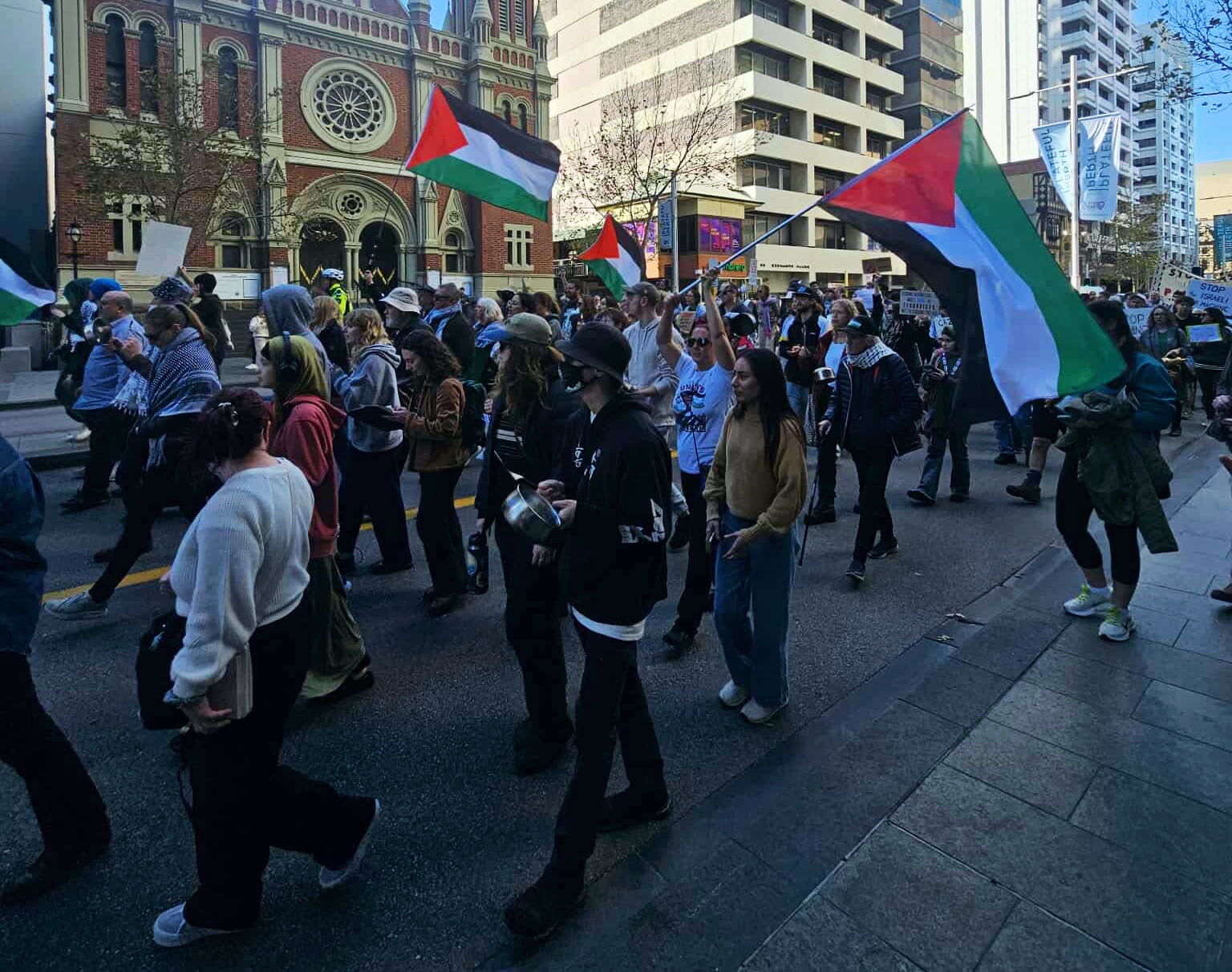 Marching in Boorloo/Perth