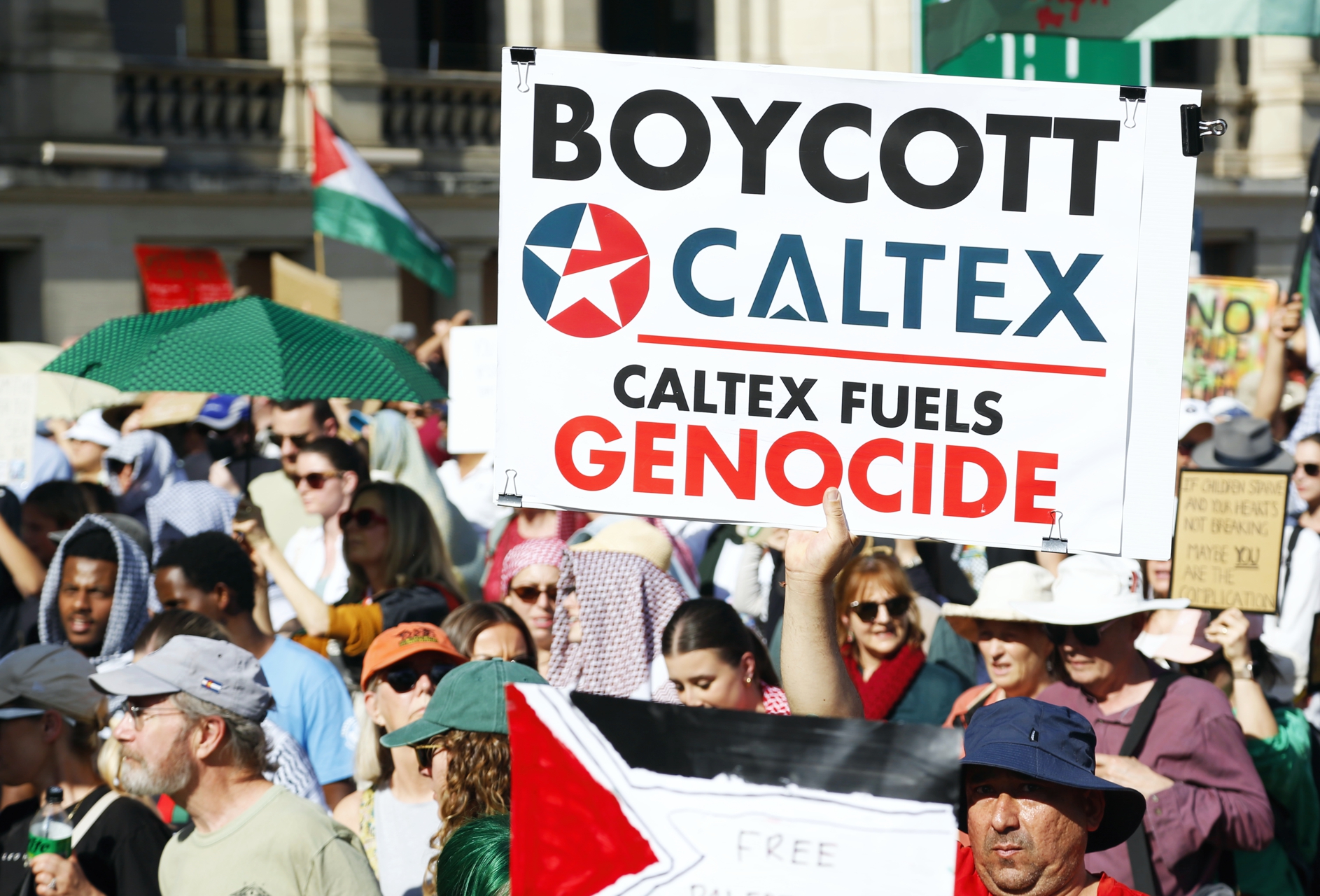 Boycott Caltex, Magan-djin/Brisbane Boycott Caltex, Magan-djin/Brisbane