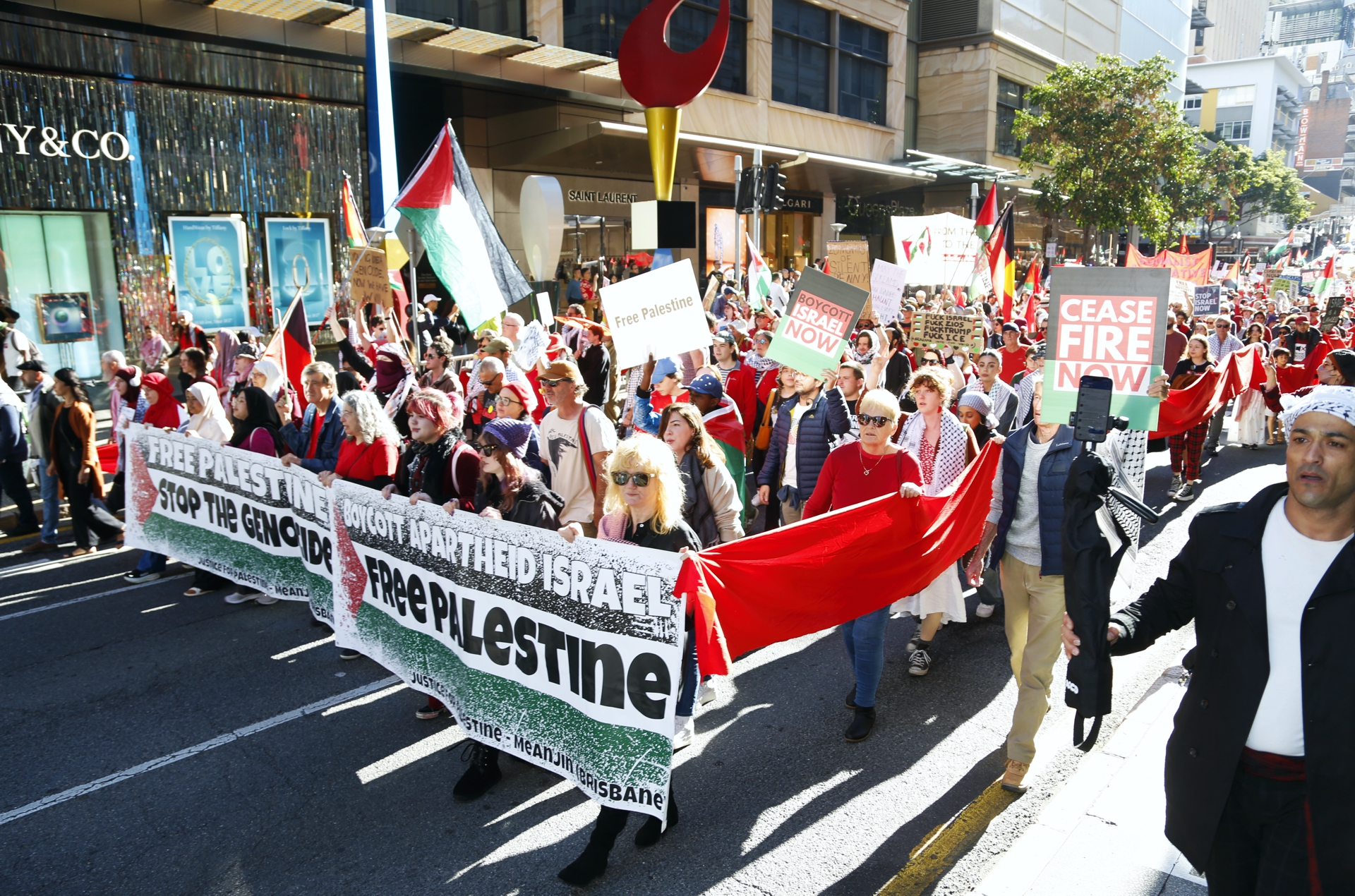 Well over 1000 rallied in Magan-djin/Brisbane on June 15 Well over 1000 rallied in Magan-djin/Brisbane on June 15