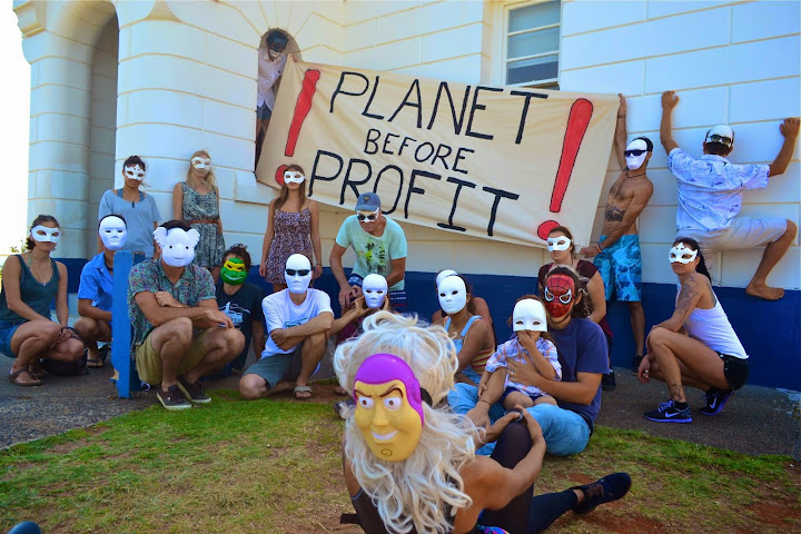 Byron Bay G20 occupies the lighthouse!