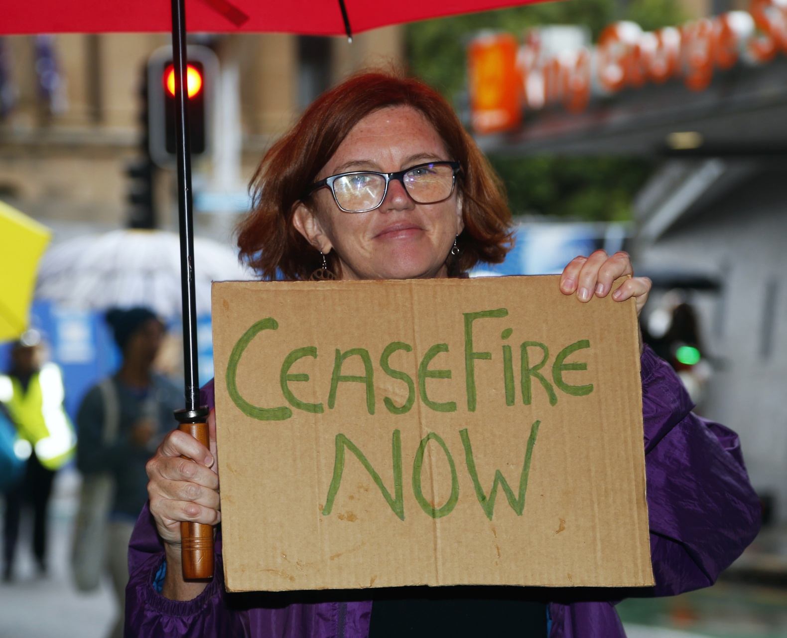 Ceasefire now, Meanjin/Brisbane, March 24