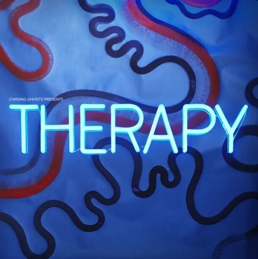 CHASING GHOSTS - THERAPY album sleeve