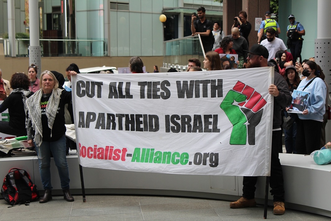 Cut all ties with apartheid Israel, Boorloo/Perth, June 9 Cut all ties with apartheid Israel, Boorloo/Perth, June 9