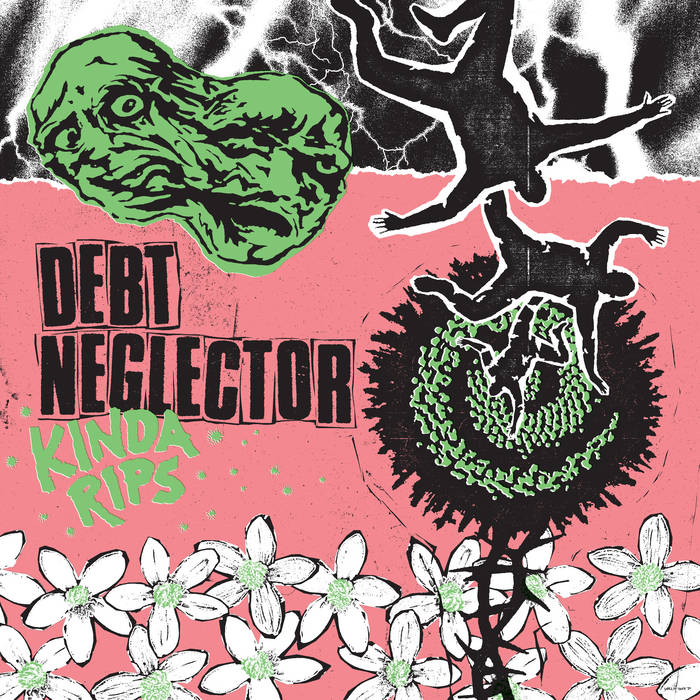 DEBT NEGLECTOR - KINDA RIPS album sleeve