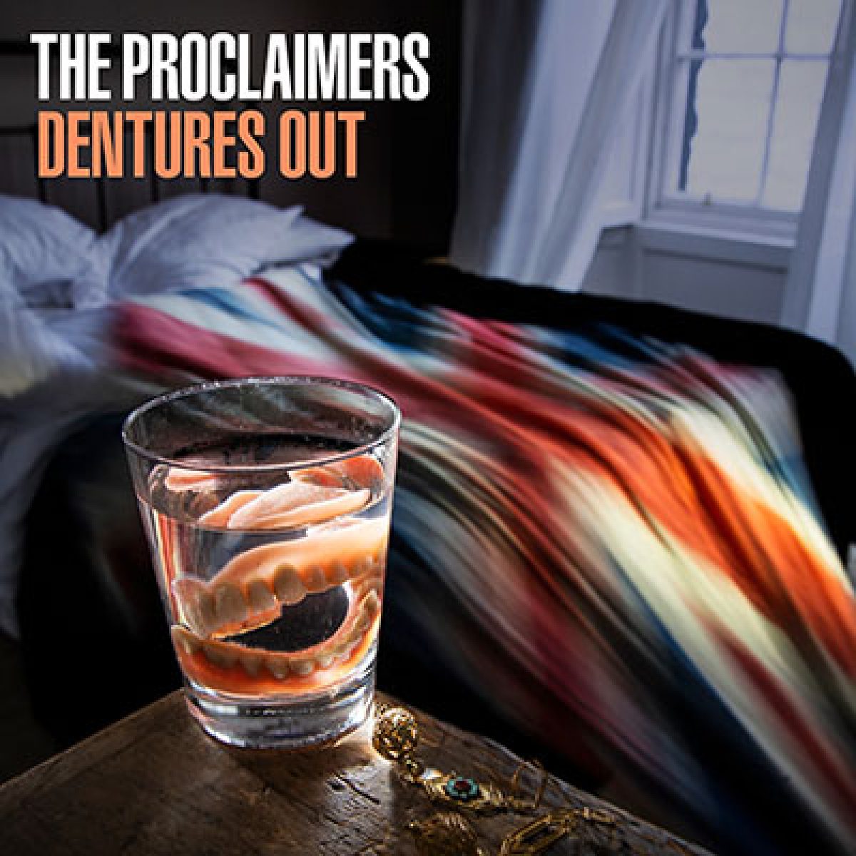 THE PROCLAIMERS - DENTURES OUT album artwork