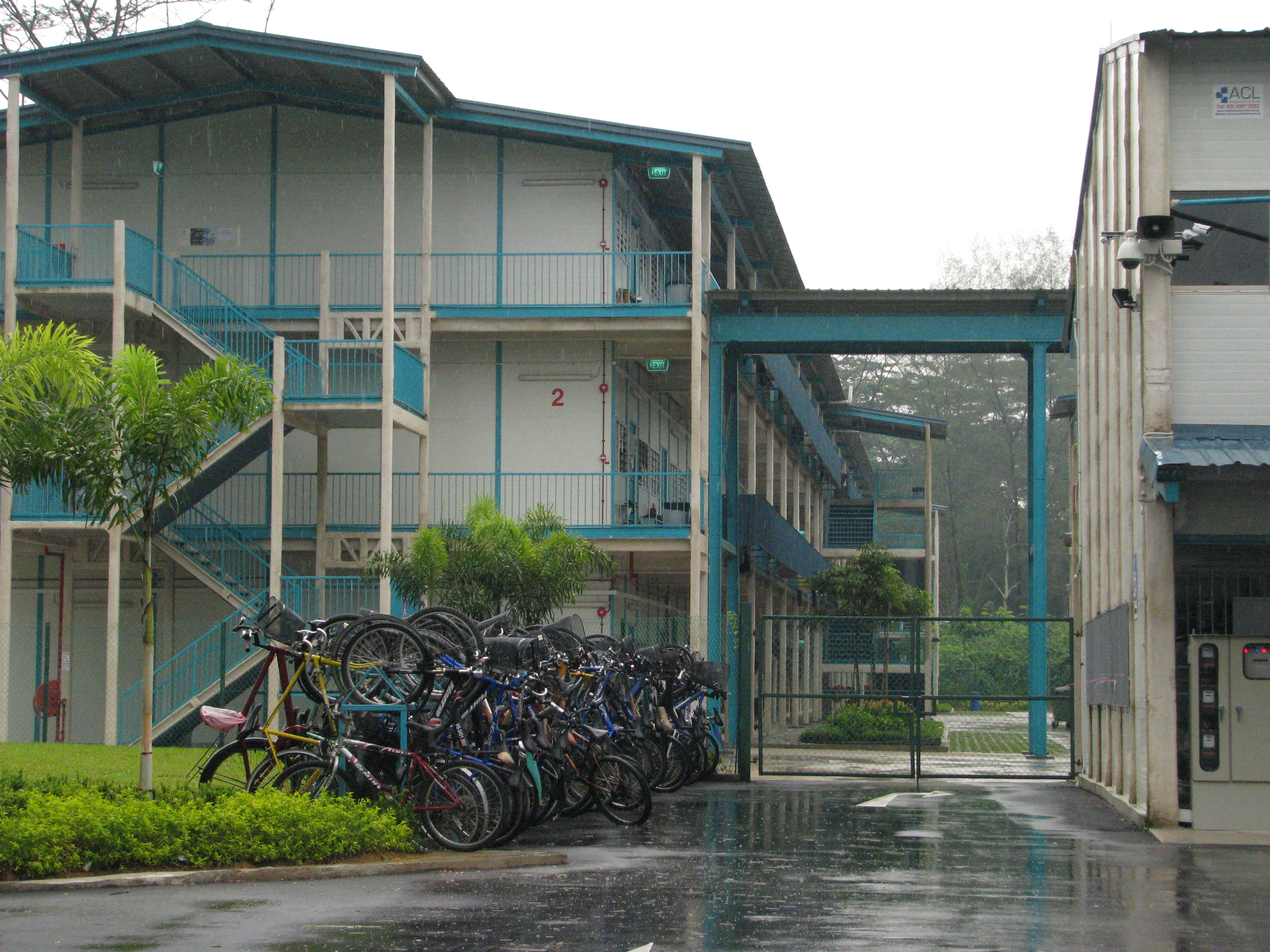 Migrant worker dorm Singapore