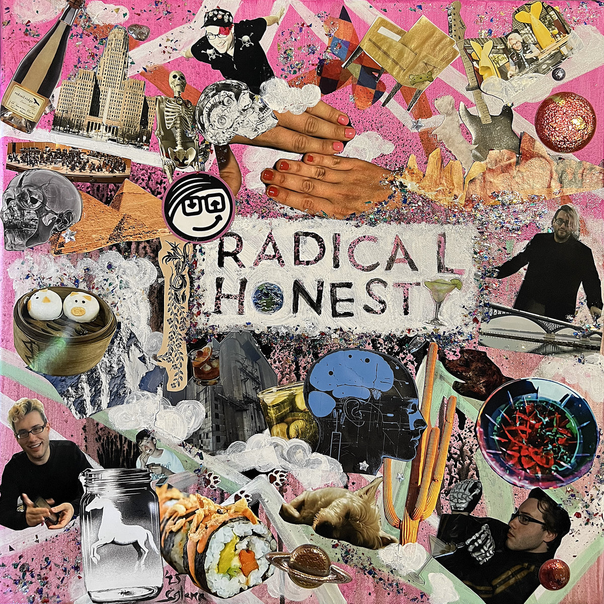DOWNUPRIGHT - RADICAL HONESTY album sleeve