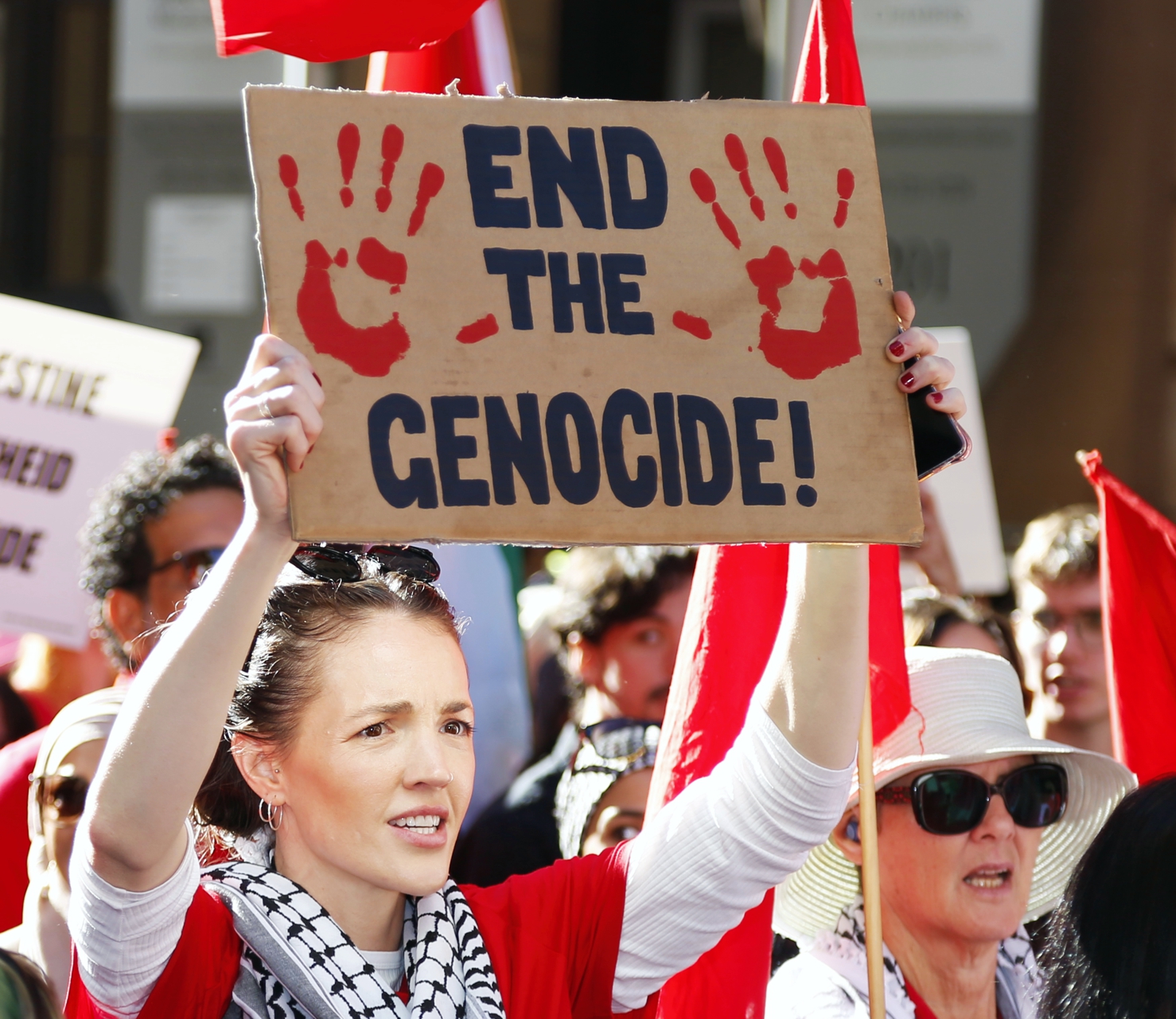 End the genocide, Magan-djin/Brisbane, June 15 End the genocide, Magan-djin/Brisbane, June 15