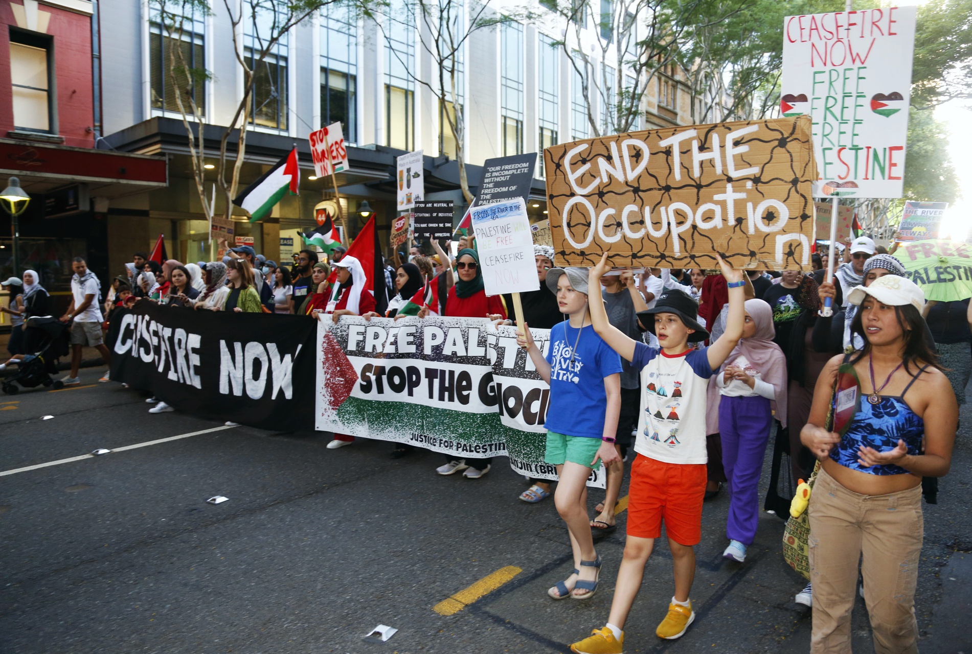 End the occupation