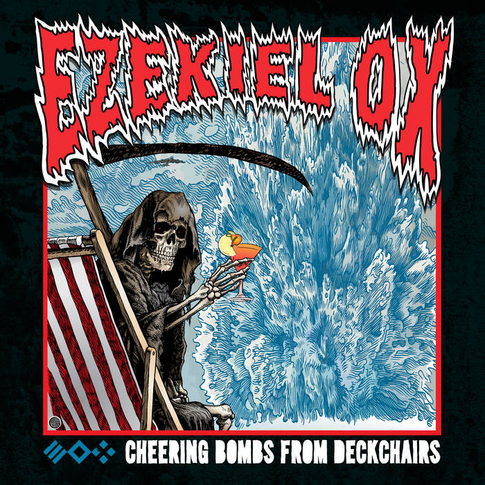 EZEKIEL OX - CHEERING BOMBS FROM THE DECKCHAIRS ALBUM ARTWORK