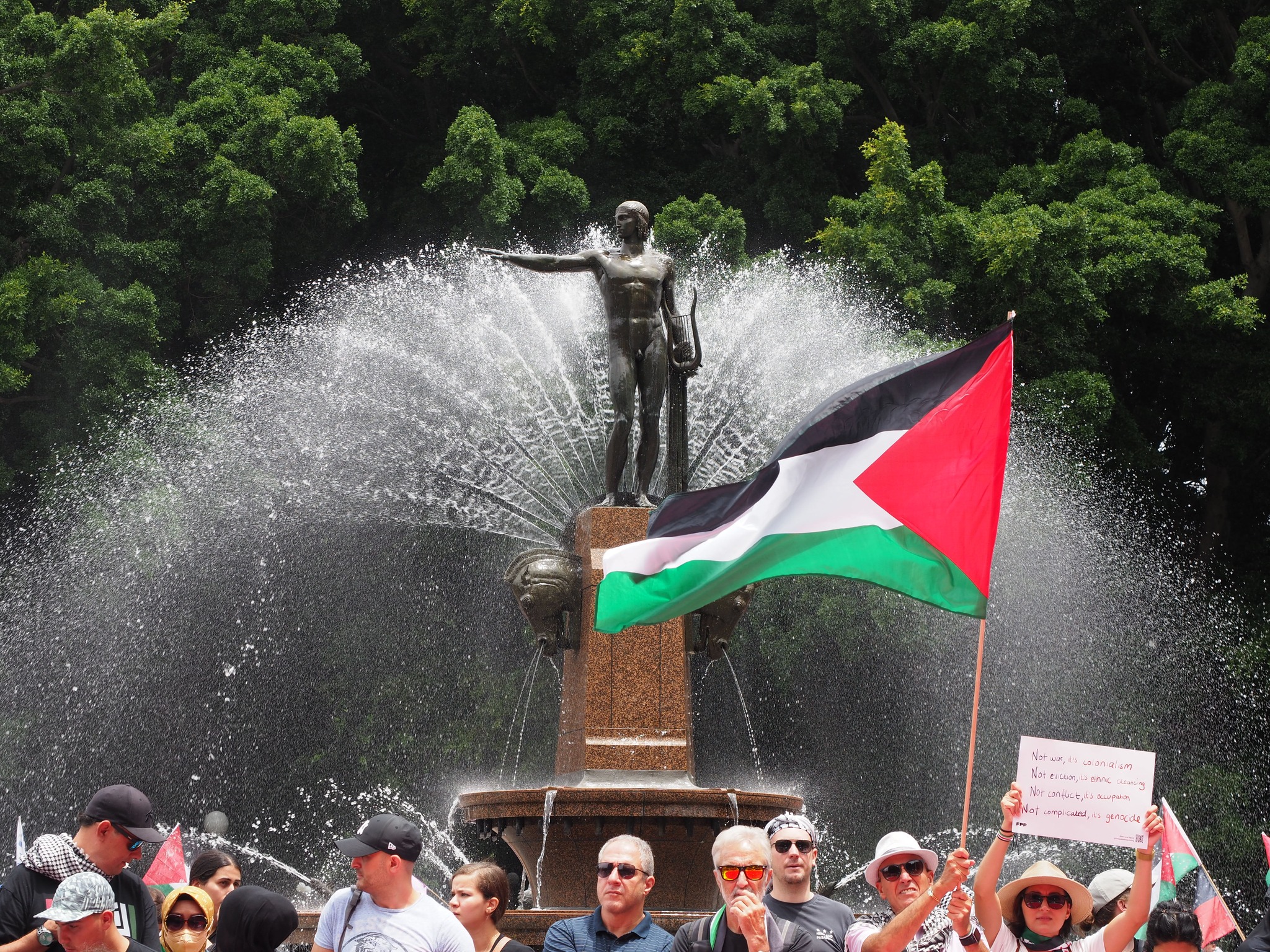 Palestine rally, Gadi/Sydney, December 10