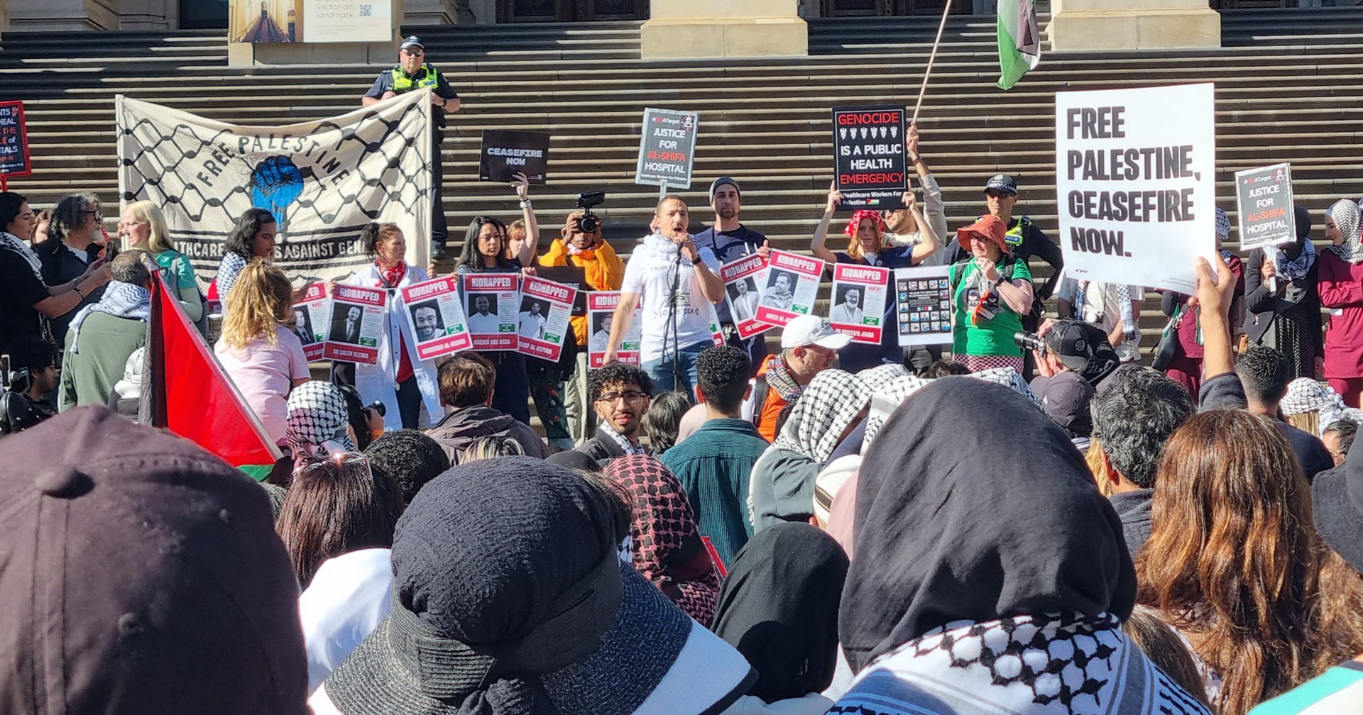 Free Palestine, Naarm/Melbourne, April 21