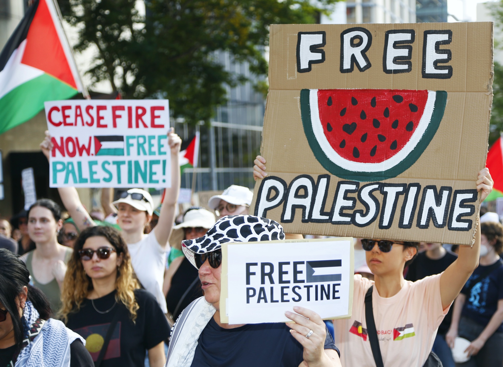 Free Palestine, Meanjin/Brisbane, December 10