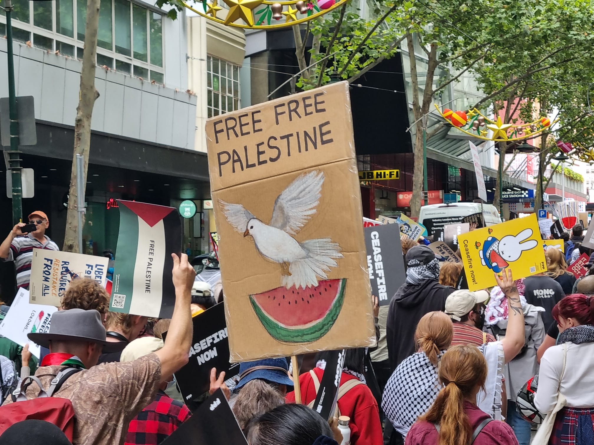 Free Palestine, Naarm/Melboure
