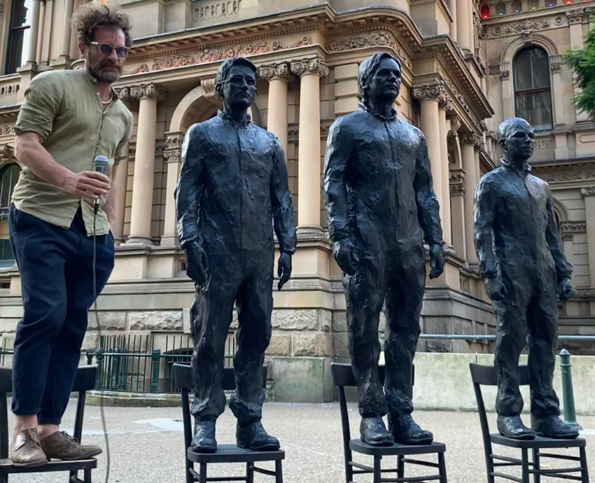 David Dormino sculpture @Anythingtosay in Sydney Australia