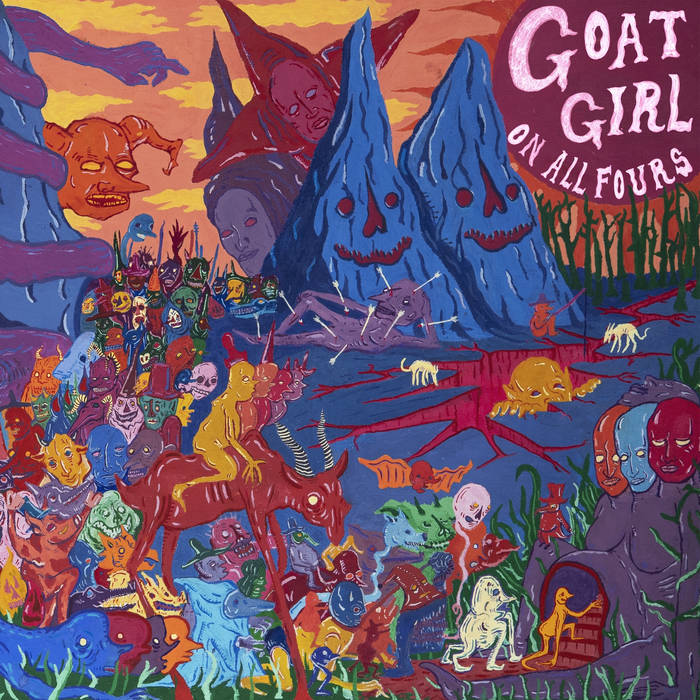  GOAT GIRL - ON ALL FOURS album artwork