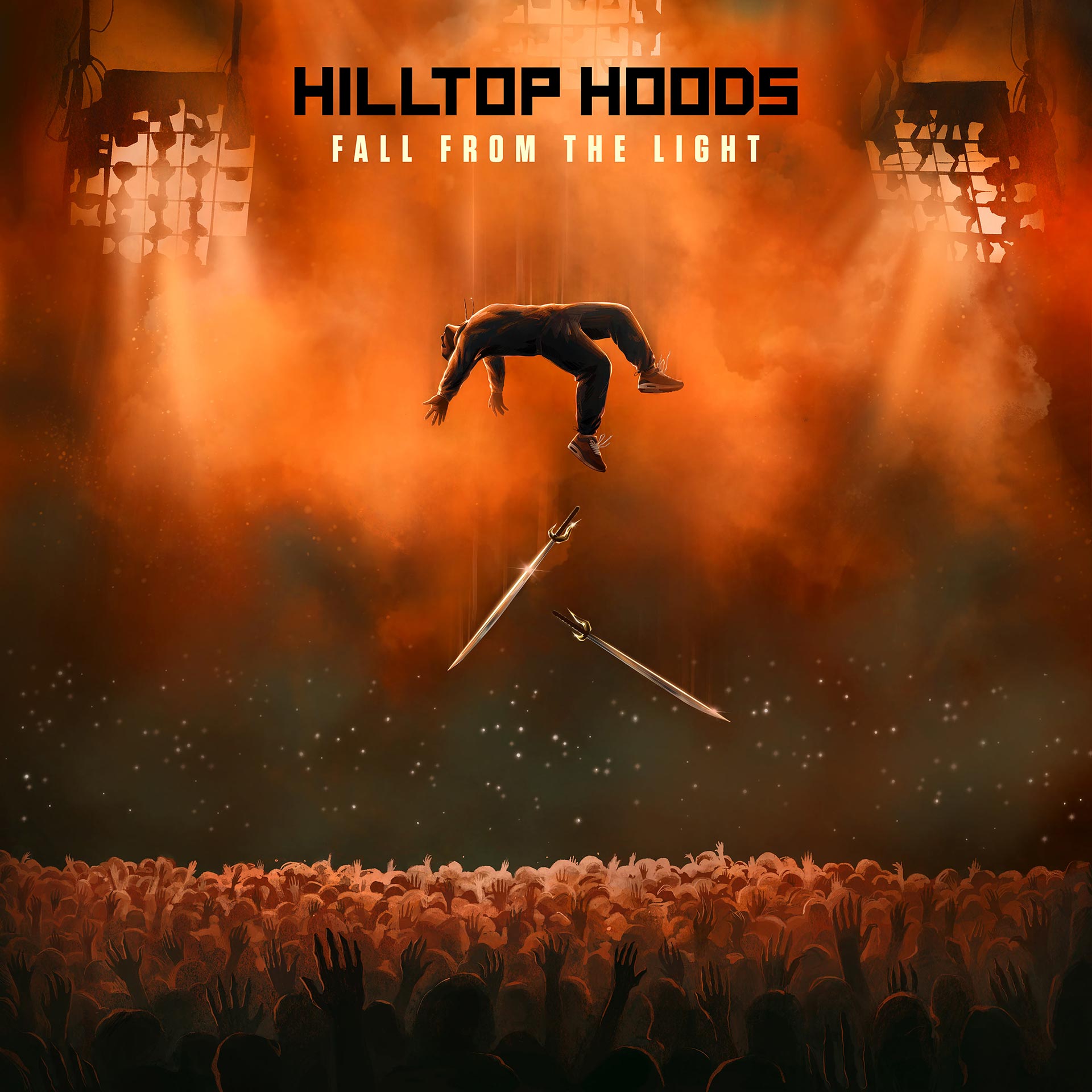 HILLTOP HOODS - FALL FROM THE LIGHT album artwork