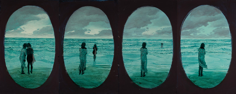 4 panel artwork