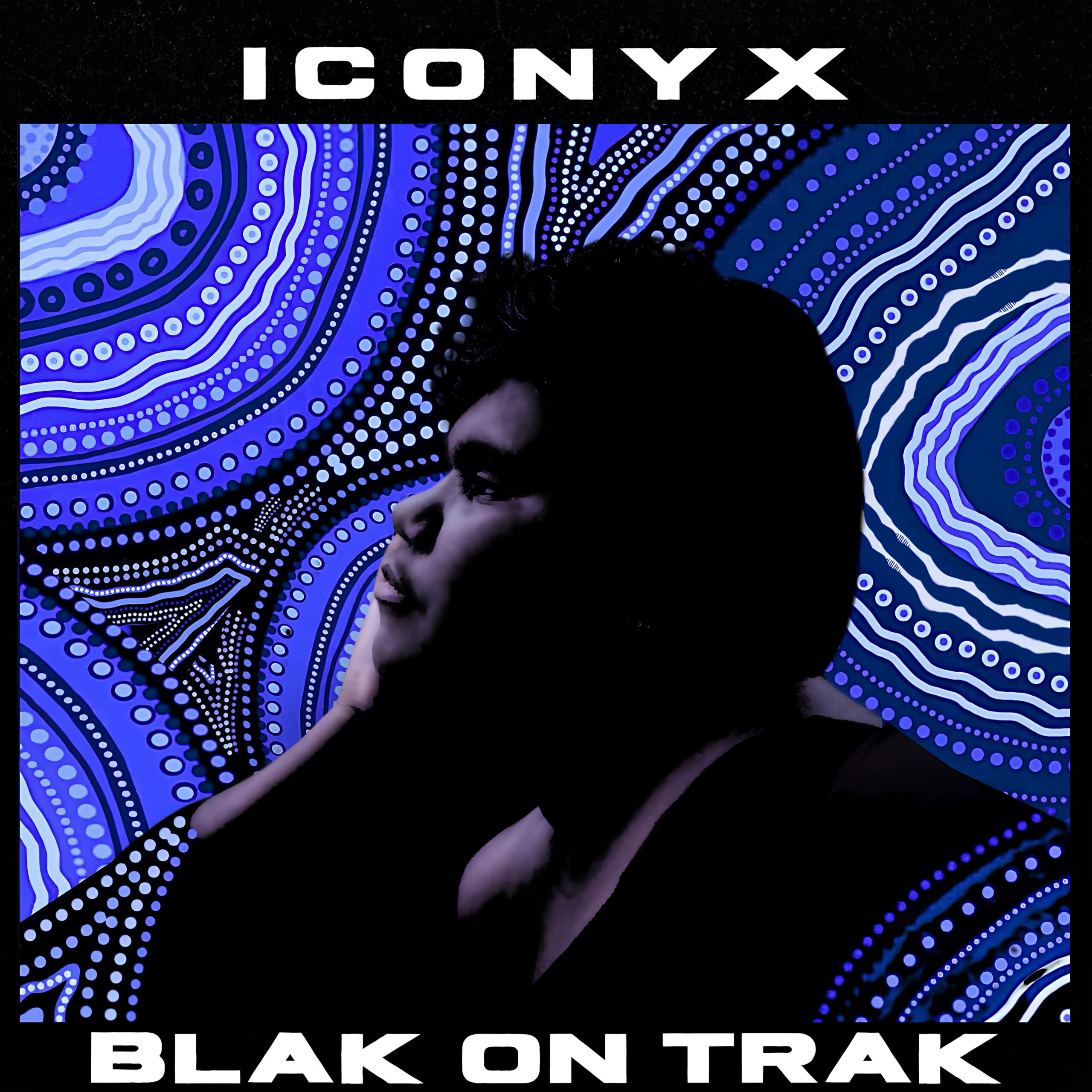 ICONYX - BLAK ON TRAK album sleeve