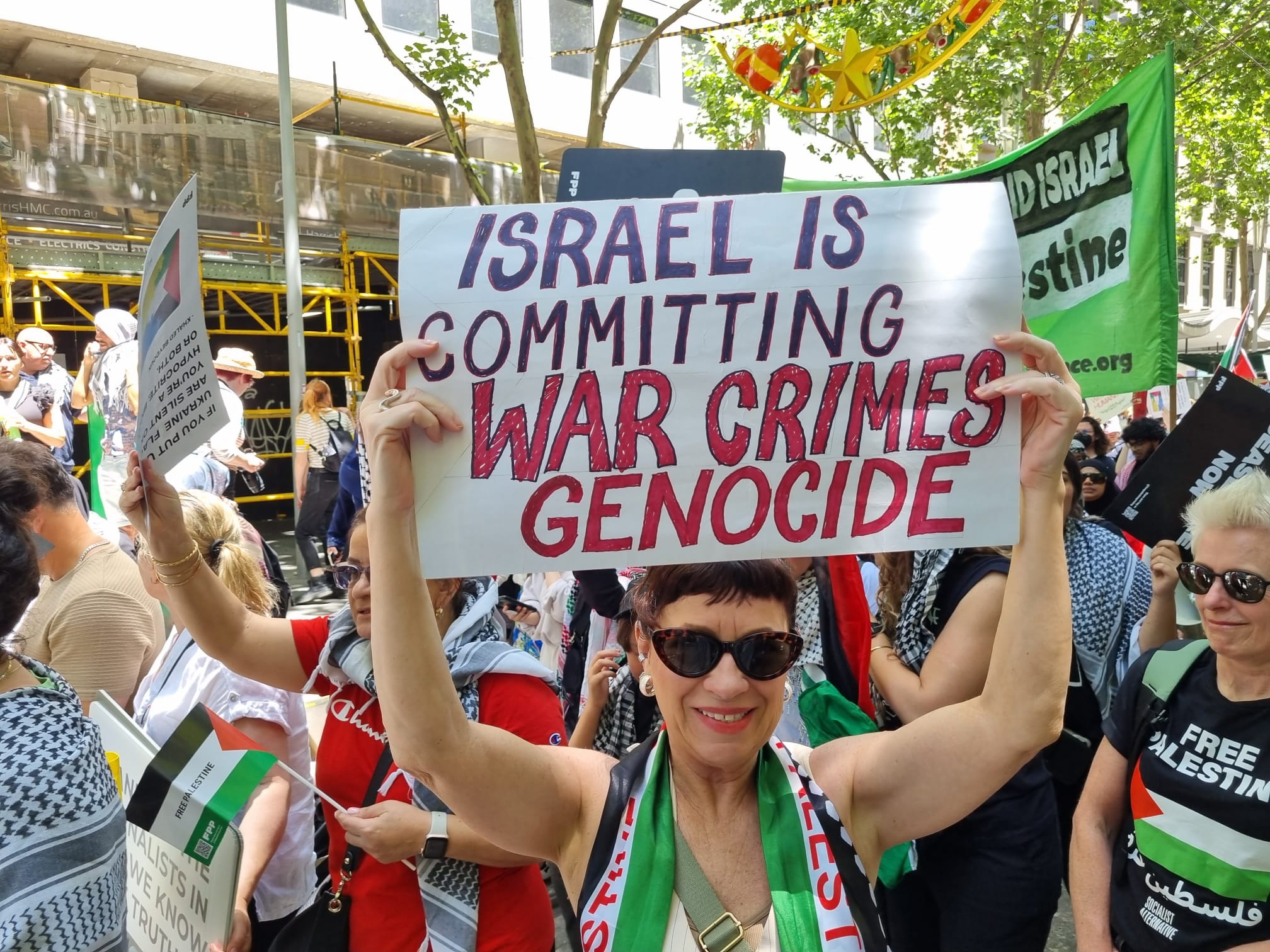 Israel is committing war crimes, Naarm/Melbourne