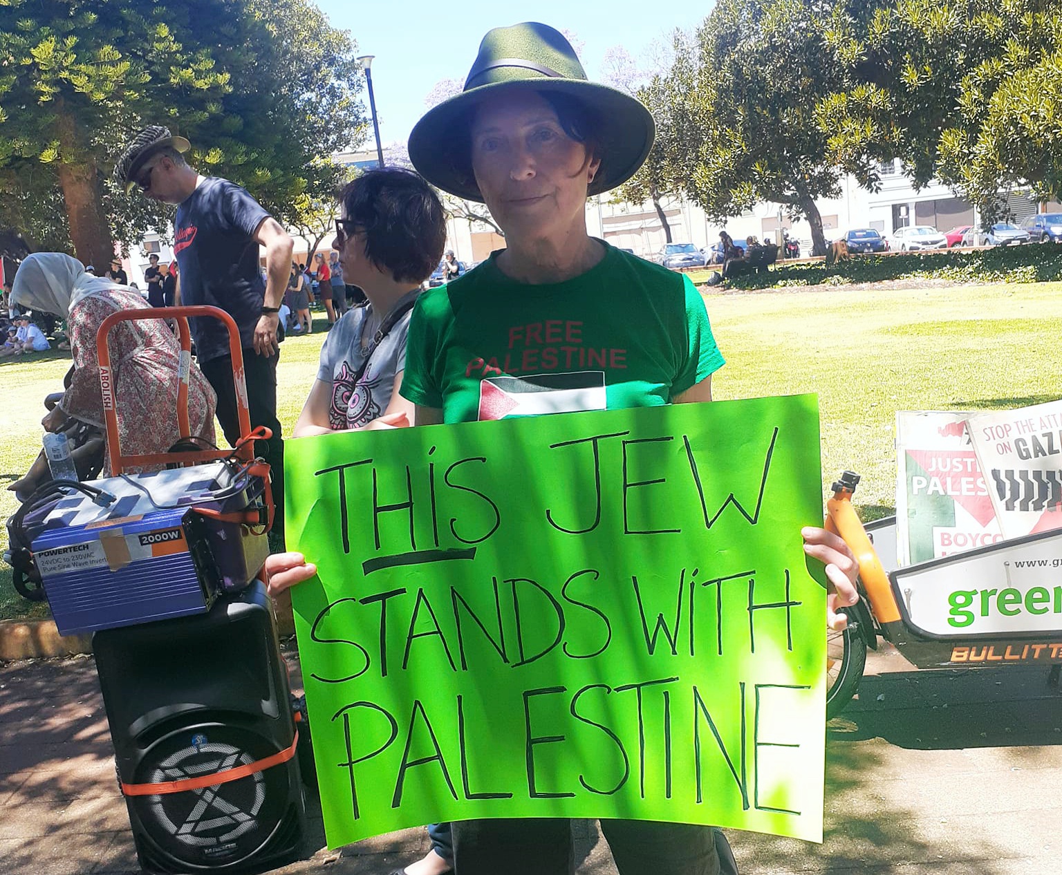 This Jew stands with Palestine, Boorloo/Perth