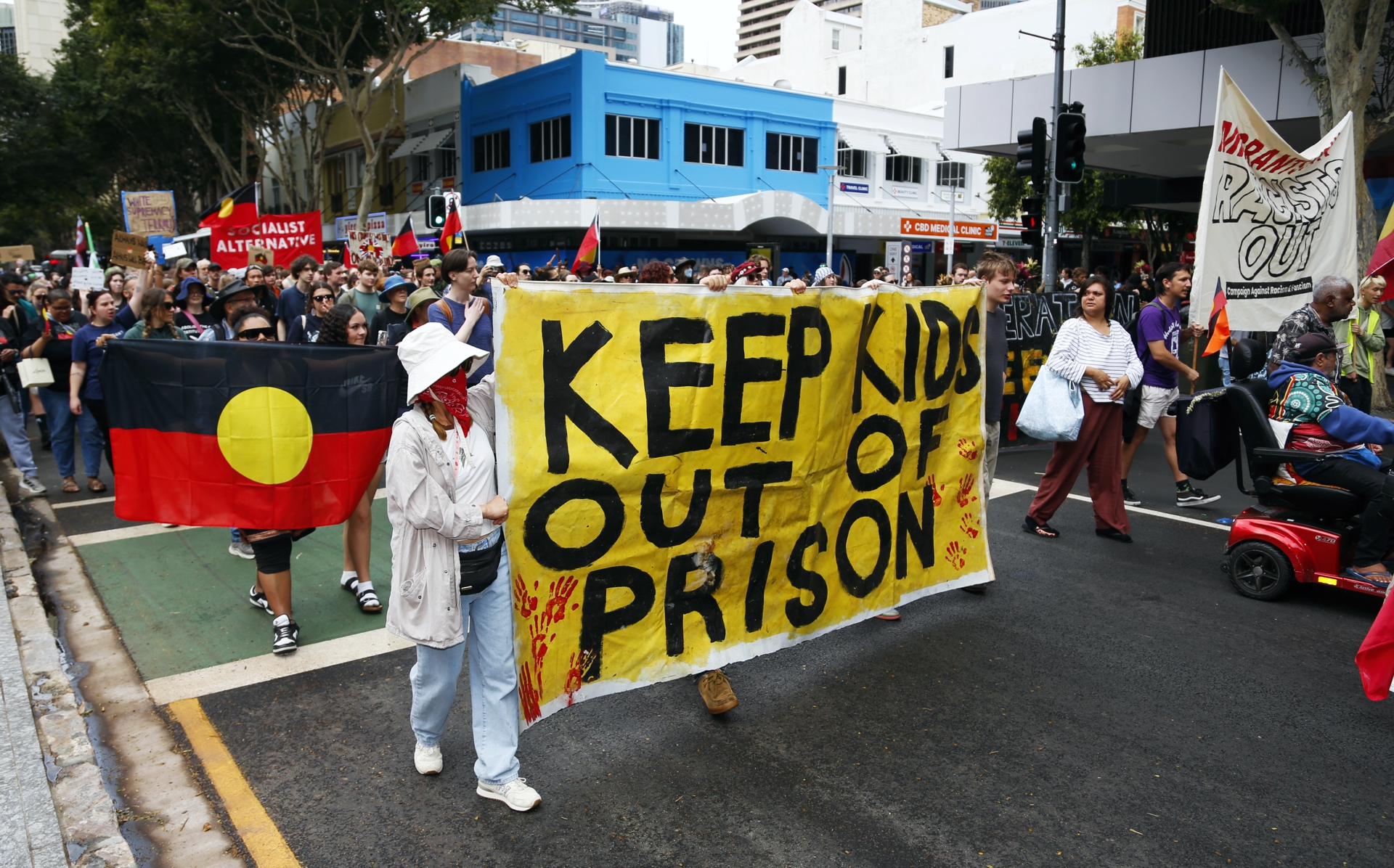 'Keep our kids out of prison', Magan-djin/Brisbane, September 13