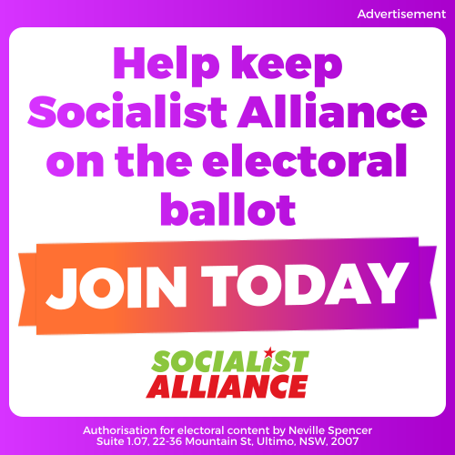 Keep Socialist Alliance on the ballot