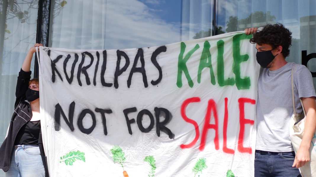 Kurilpa's kale, not for sale