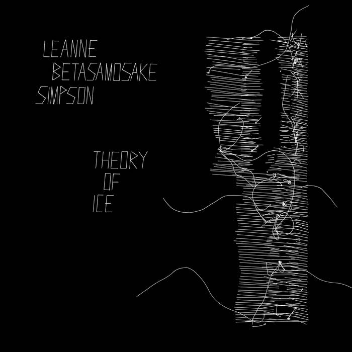 LEANNE BETASAMOSAKE SIMPSON - THEORY OF ICE album artwork