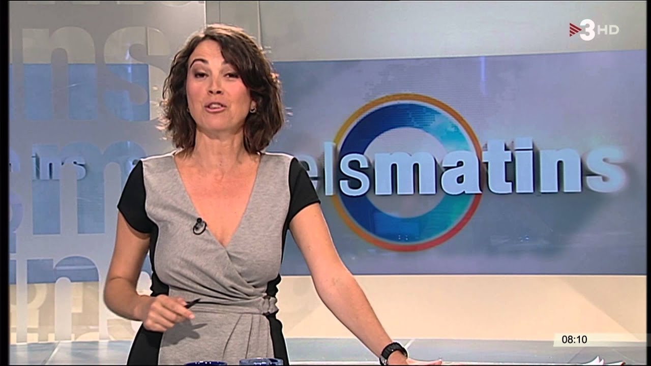 Lídia Heredia, presenter of TV3 breakfast show Èls Matins' [The Mornings]