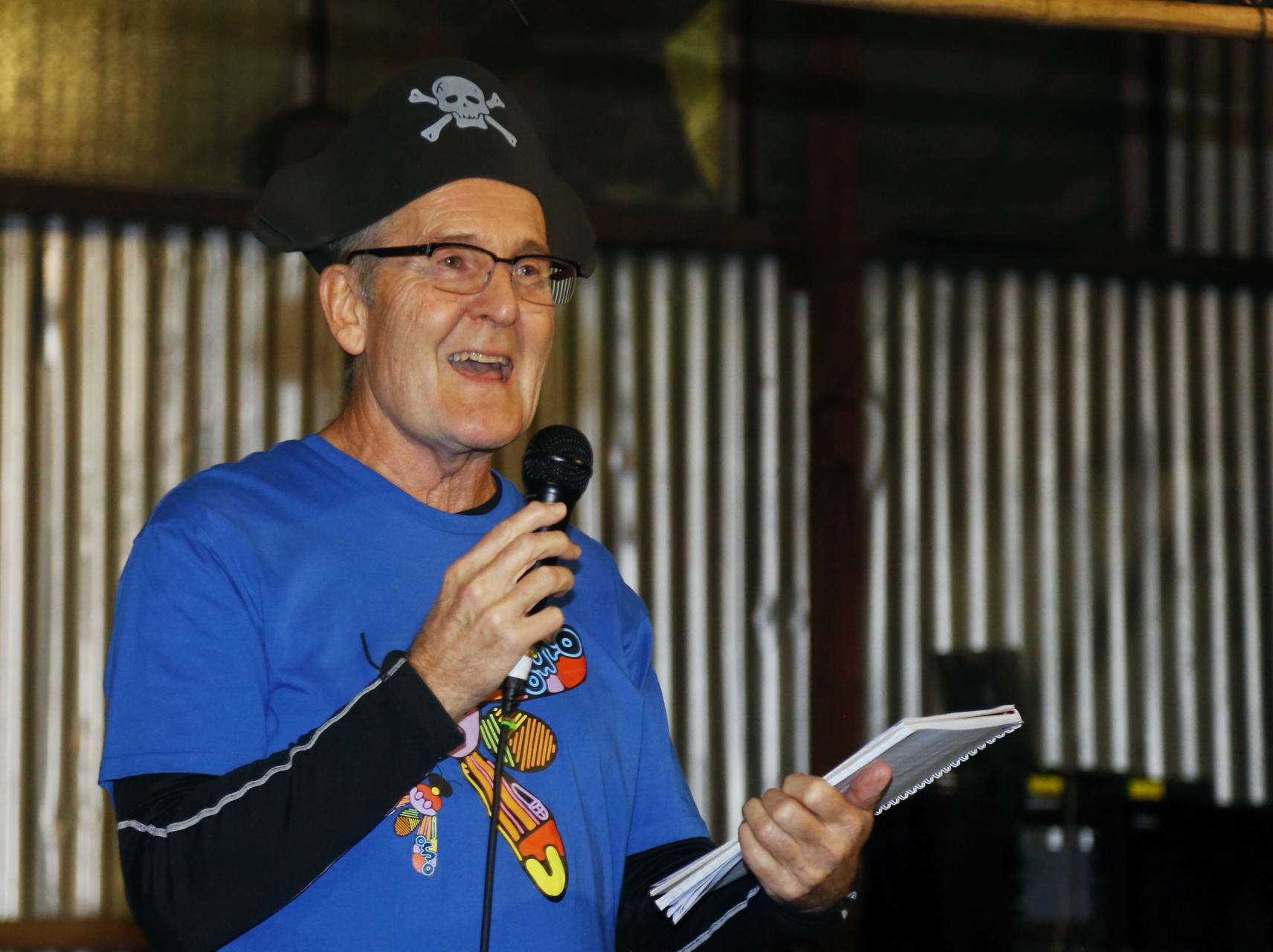 Malcolm Paterson speaking
