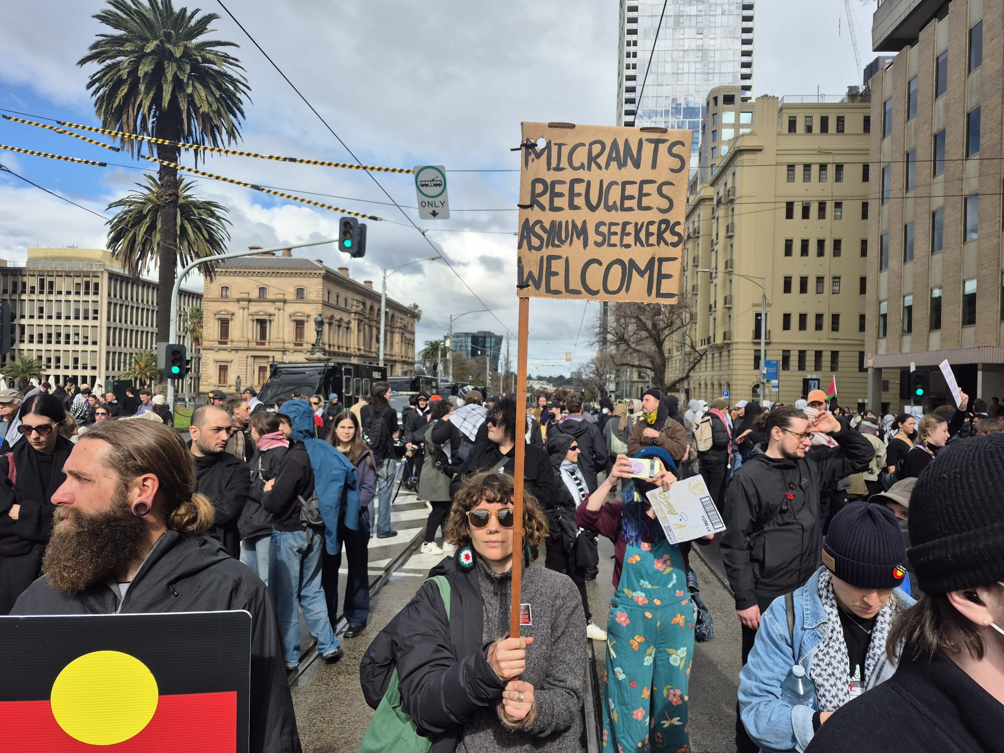 Migrants are welcome, Naarm/Melbourne Migrants are welcome, Naarm/Melbourne