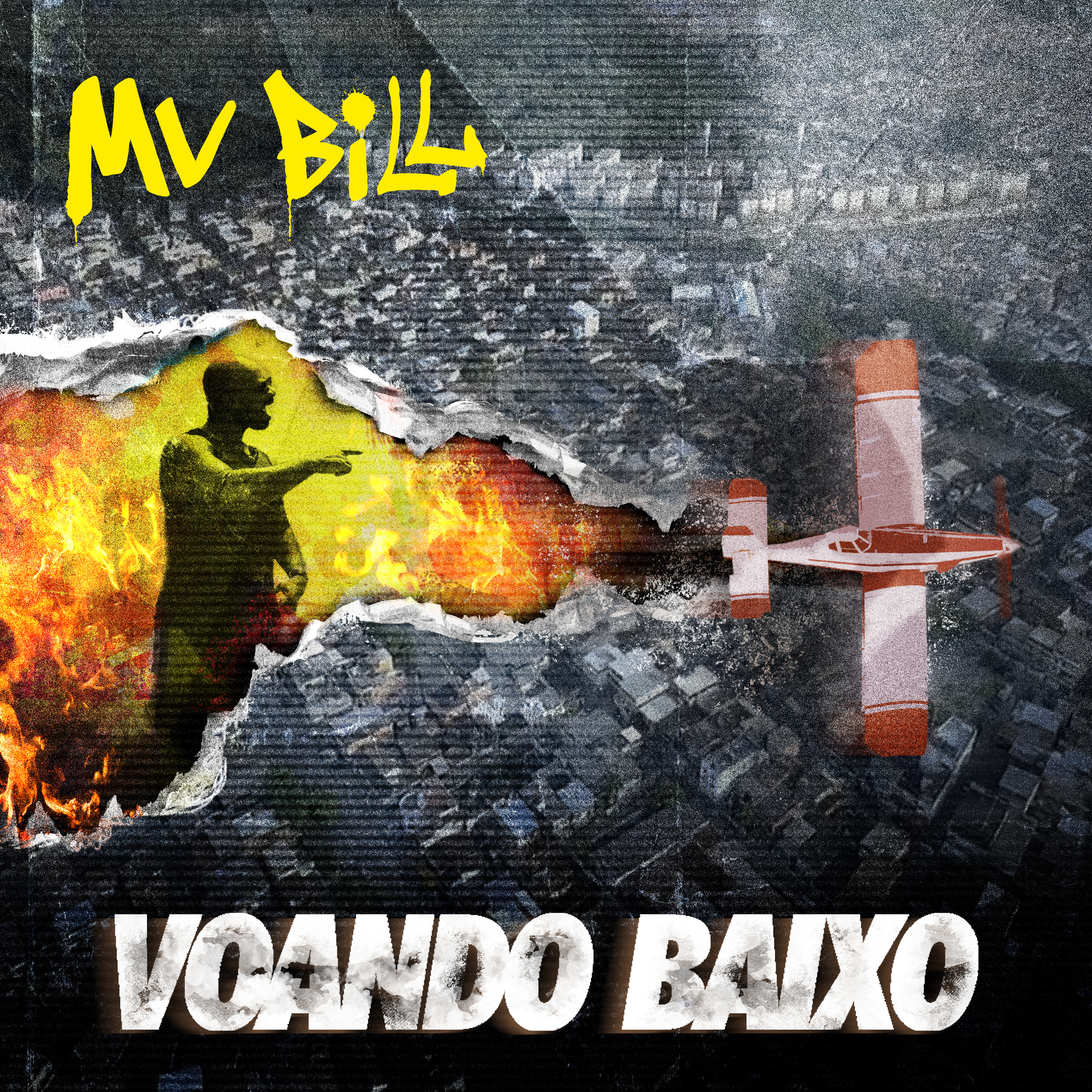 MV BILL - VOANDO BAIXO ALBUM ARTWORK