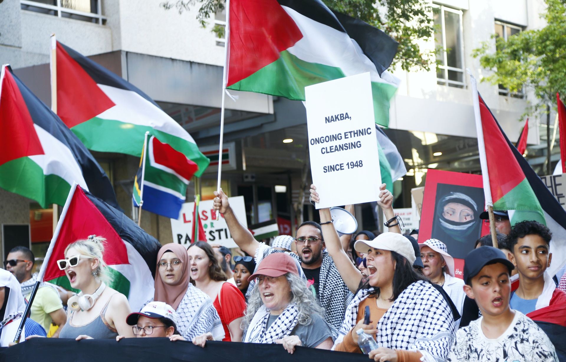 Flying the flag for Palestine