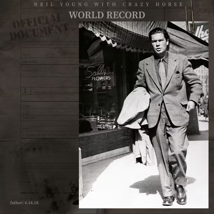 NEIL YOUNG - WORLD RECORD album artwork