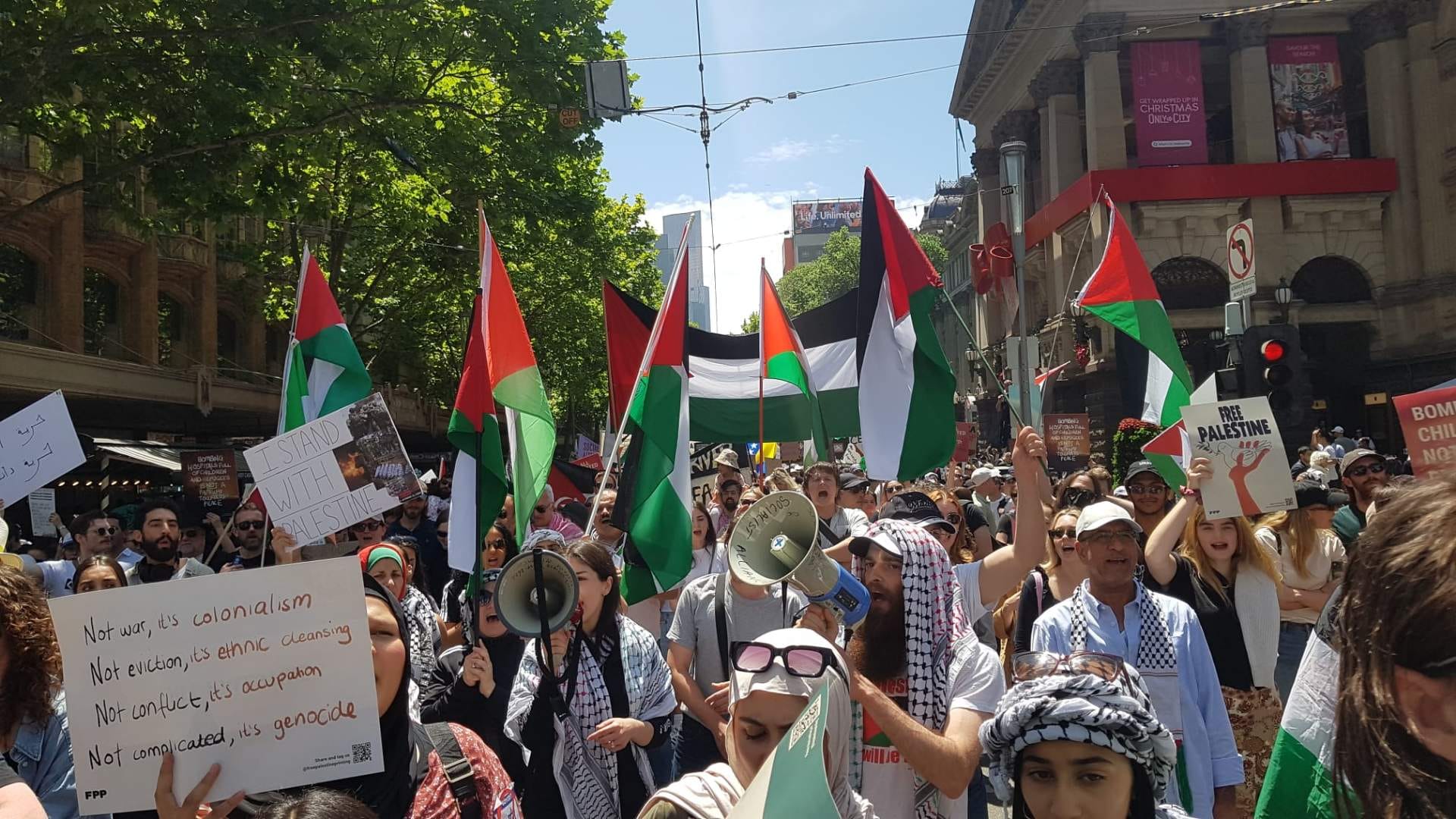 Marching in Naarm/Melbourne