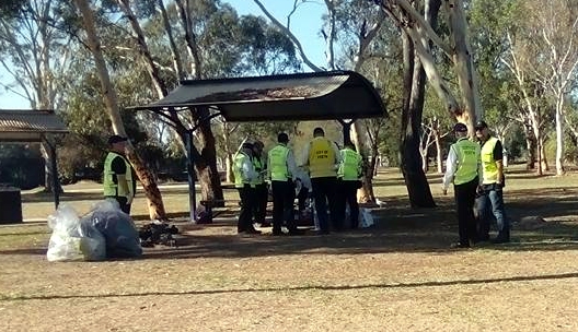 OCC rangers at Matagarup.